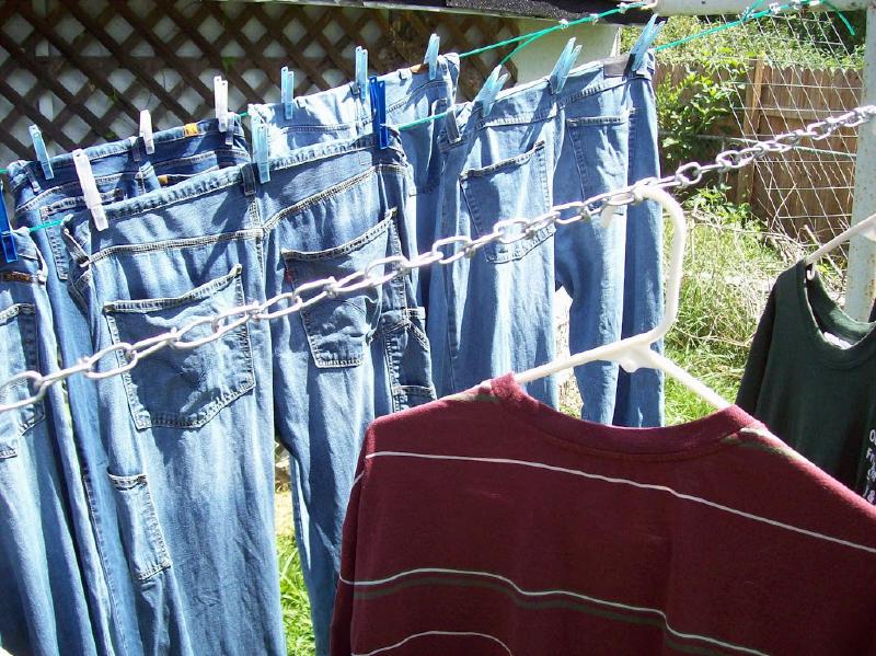Anachronism: Line Drying Clothes