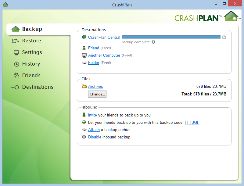 CrashPlan